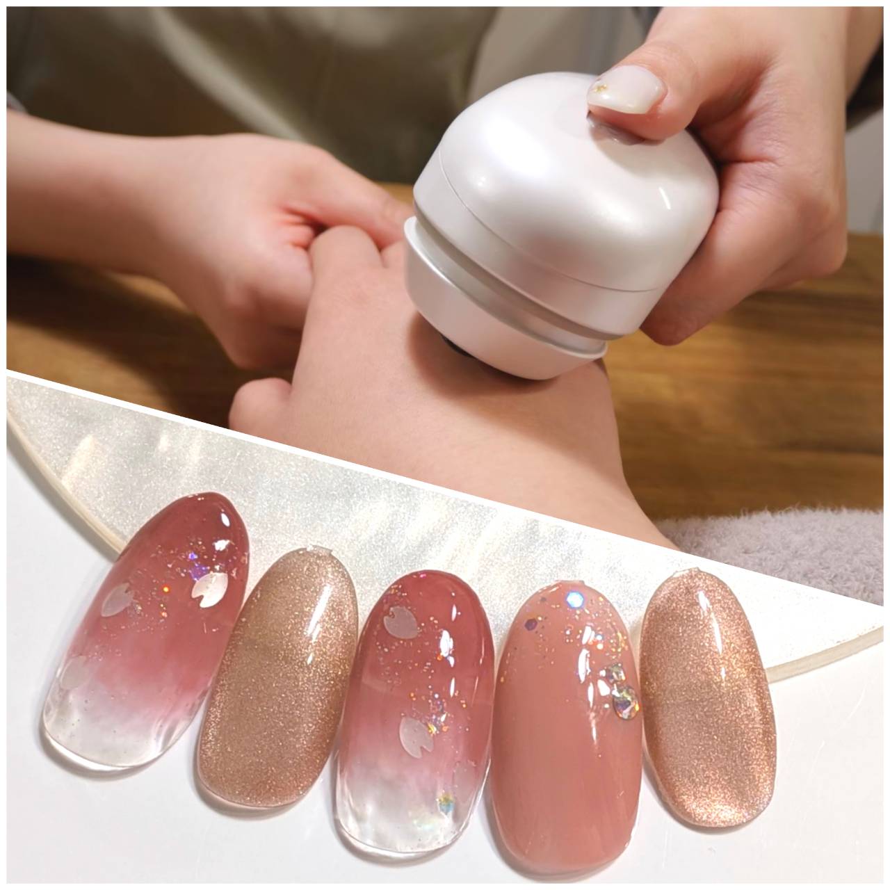 ジェルネイル＋ハンドエステ